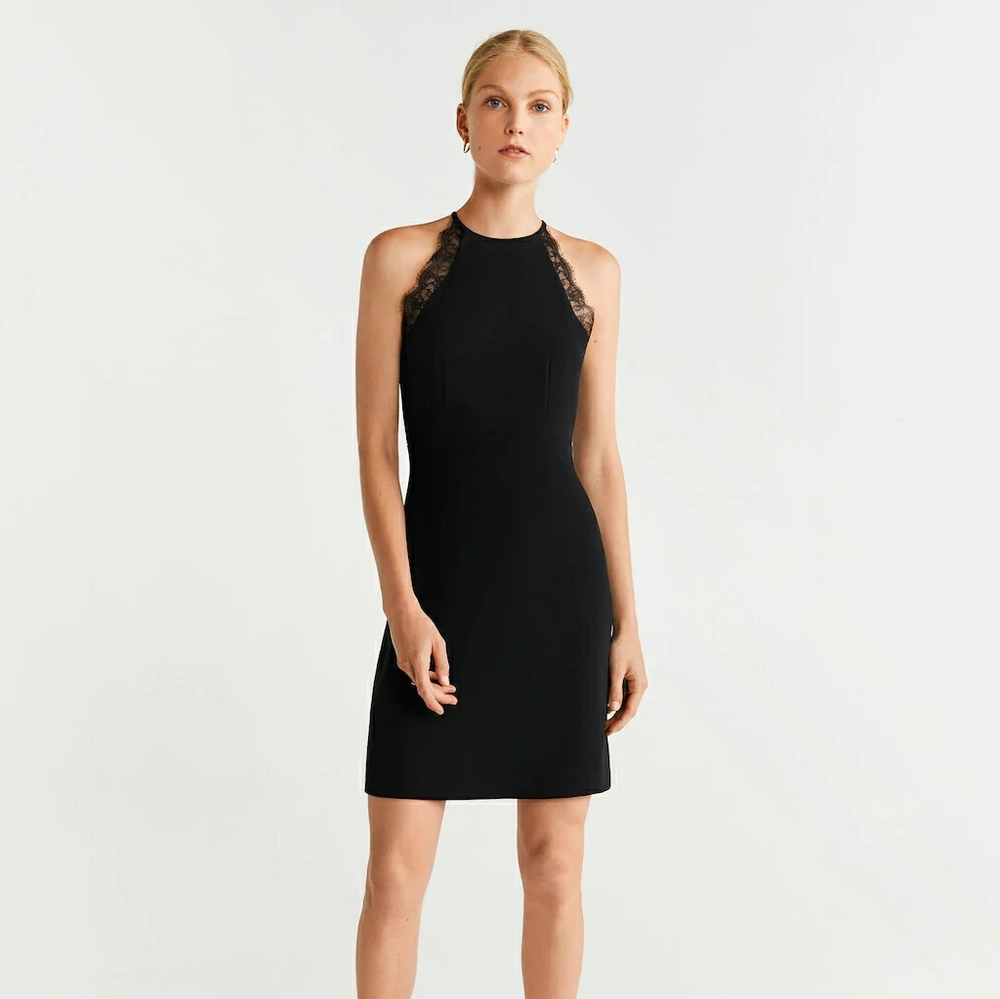 Halter Lace Dress